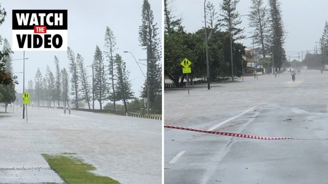 Porsche swamped as steaming Energex box closes Cleveland Point