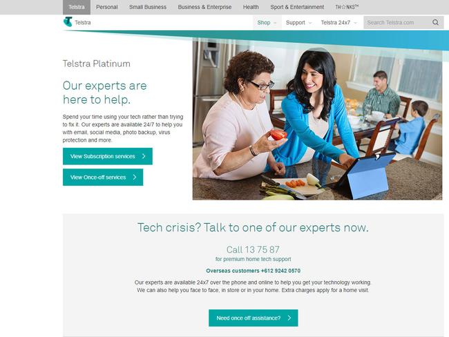 Telstra Platinum division will charge you either a subscription or one-off fee to fix your tech issues — even if those issues are Telstra’s fault.