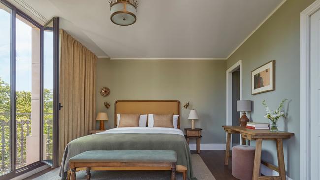 One of the guestrooms in the hotel.