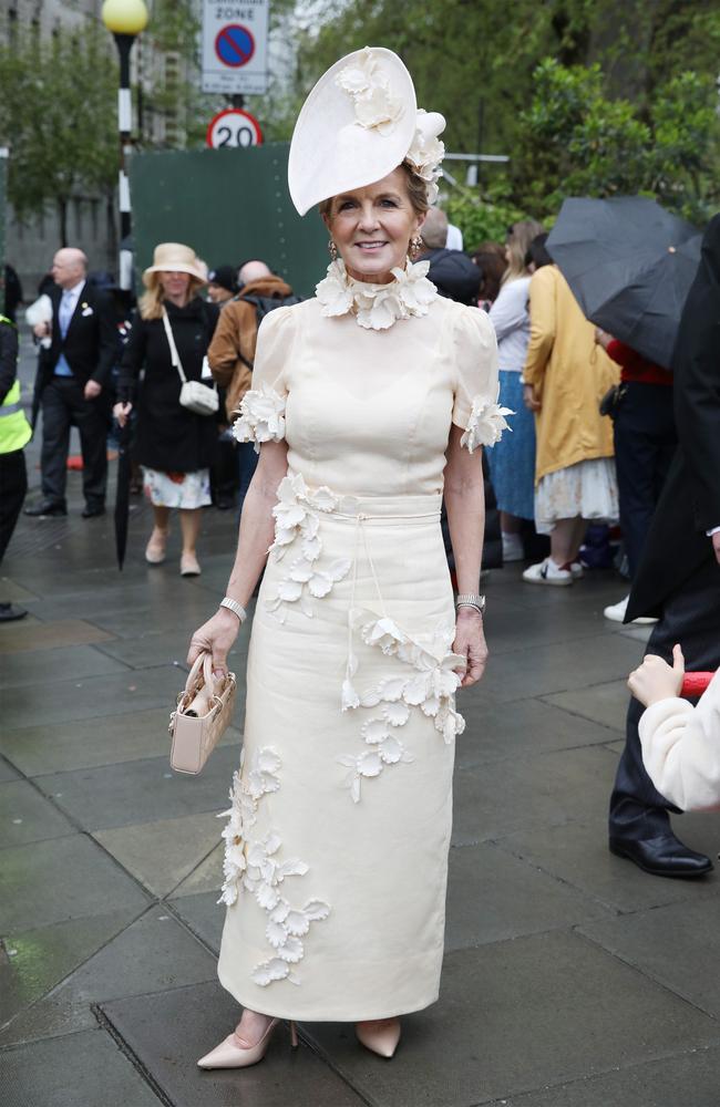 Julie Bishop dazzled in Zimmerman. Picture: Ella Pellegrini