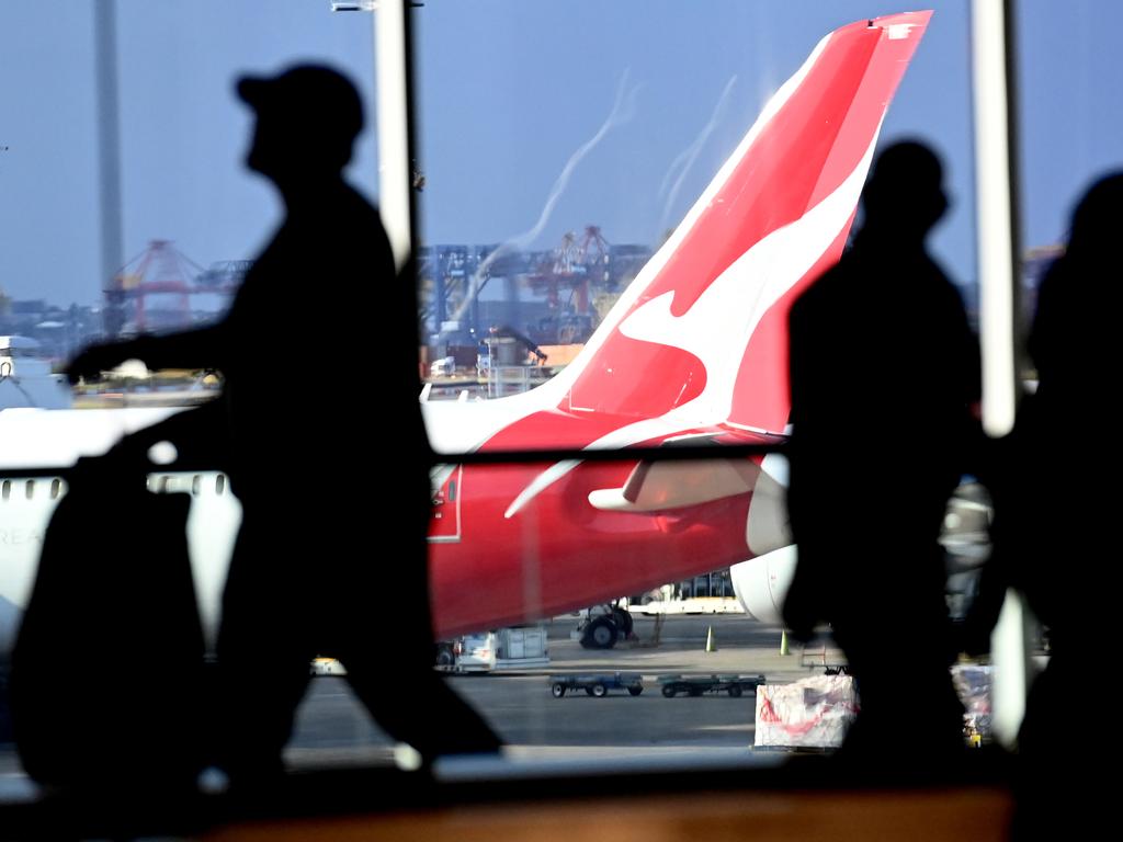 The flight left the WA capital at 6.48am this morning.