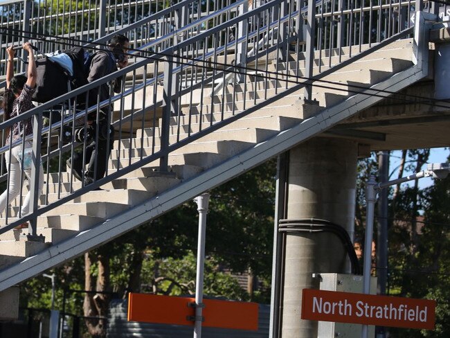 North Strathfield train station