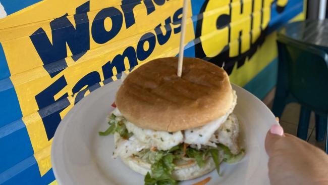 Best fish burger
Head to Ash’s at the Point in Karumba, QLD to sample their famous barramundi burger. Owners Yvonne and Mark Tunney say the lure of their bangin’ burger is quite simply “locally caught, fresh barra. It&apos;s going to be a heck of a journey for most people though - Karumba is 750km from Cairns.