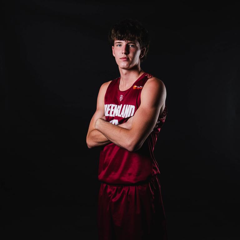 Gold Coast basketballer Ben Tweedy ahead of the Basketball Australia Under-20 National Championships. Picture: Trent Schwarz