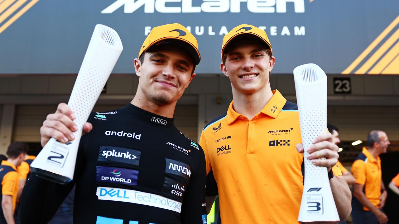 Lando Norris and Piastri are one of the strongest duos in F1. (Photo by Clive Rose/Getty Images)