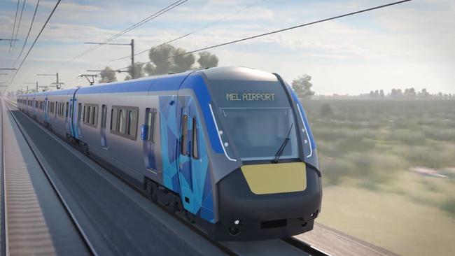 Melbourne Airport Train Ballarat And Geelong To Win Big With Quicker Trip Times Herald Sun