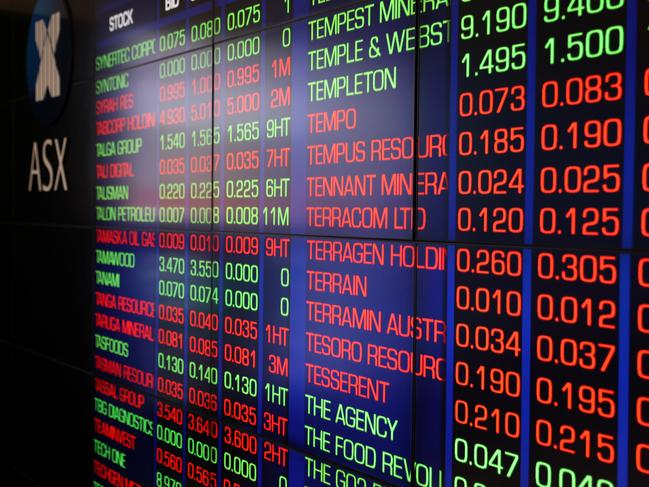 SYDNEY, AUSTRALIA - NewsWire Photos June 3, 2021: The opening of the ASX this morning with a mix of red and green on the board. Picture: NCA NewsWire / David Swift