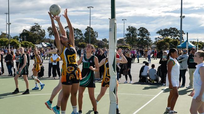 Action from the 2019 Netball NSW HART junior state title, the last ones held as the event was cancelled in 2020.