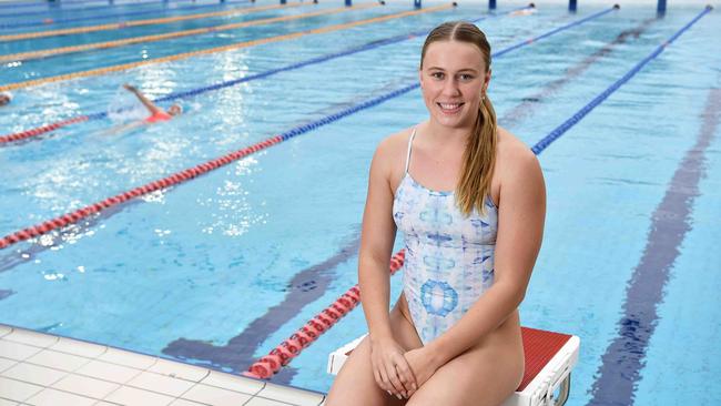 Sunshine Coast swimming athlete Georgia Pendergast. Picture: Patrick Woods.