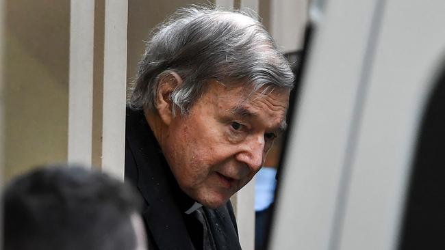 George Pell will soon learn if his last-gasp bid for freedom has been a success. Picture: AAP