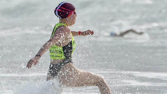 Action from Thursday of the 2024 Surf Lifesaving Championships. Picture: SLSA