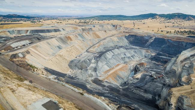 Whitehaven’s Werris Creek coal mine. Picture Craig Greenhill