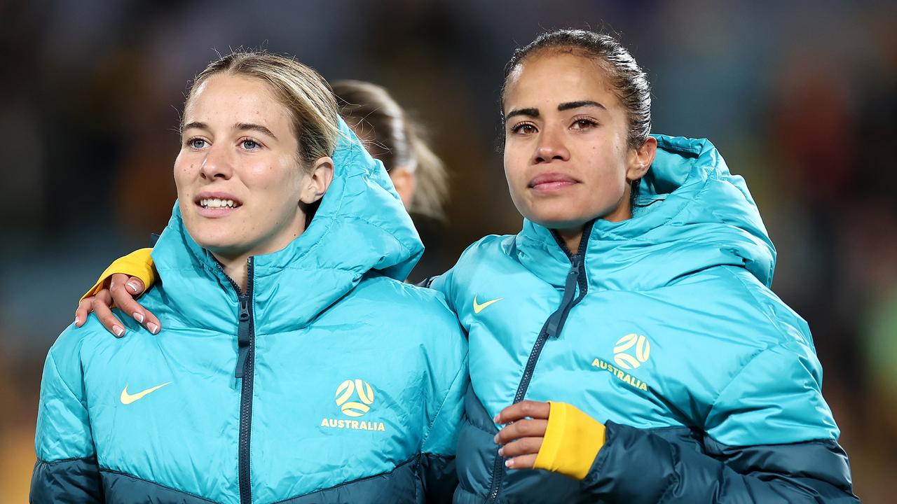 Mary Fowler (right) is ready for the Olympics. (Photo by Cameron Spencer/Getty Images)