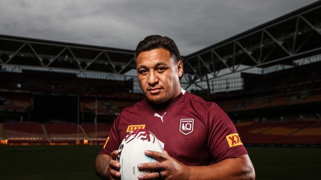 Josh Papalii is ready to bounce back after quiet performances in Origin Games I and II. Picture: Zak Simmonds