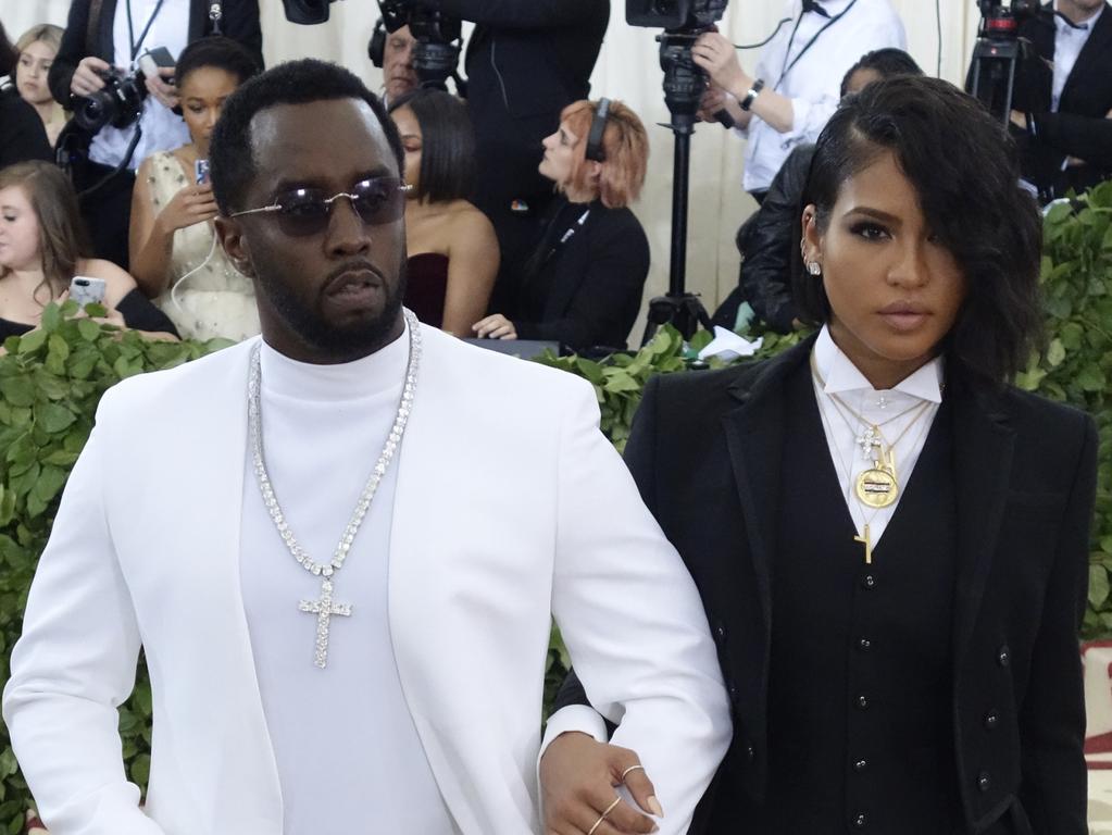 Diddy with ex-girlfriend Cassie Ventura. Picture: Ron Galella/Ron Galella Collection via Getty Images