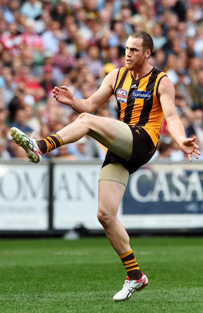 Jarryd Roughead has turned out to be a superstar for the Hawks. Melbourne needs to nail its second pick this year. Picture: Nicole Garmston