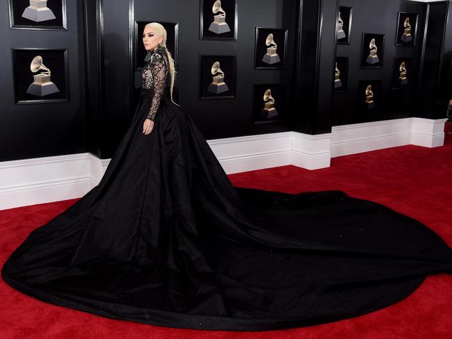 That’s one hell of a train on Gaga. Picture: Getty