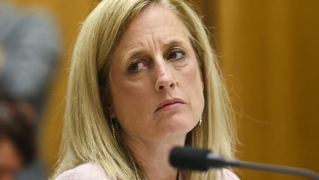 Finance Minister Katy Gallagher must come clean about her role in the orchestrated political attacks arising from the allegations. Picture: Martin Ollman