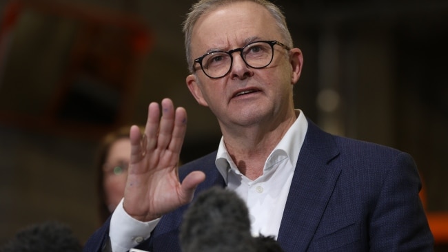 Opposition Leader Anthony Albanese said the comments from Ms Deves are "inappropriate". Picture: Sam Ruttyn