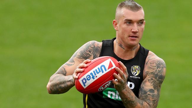 Will Dustin Martin return to his Brownlow Medal-winning form?