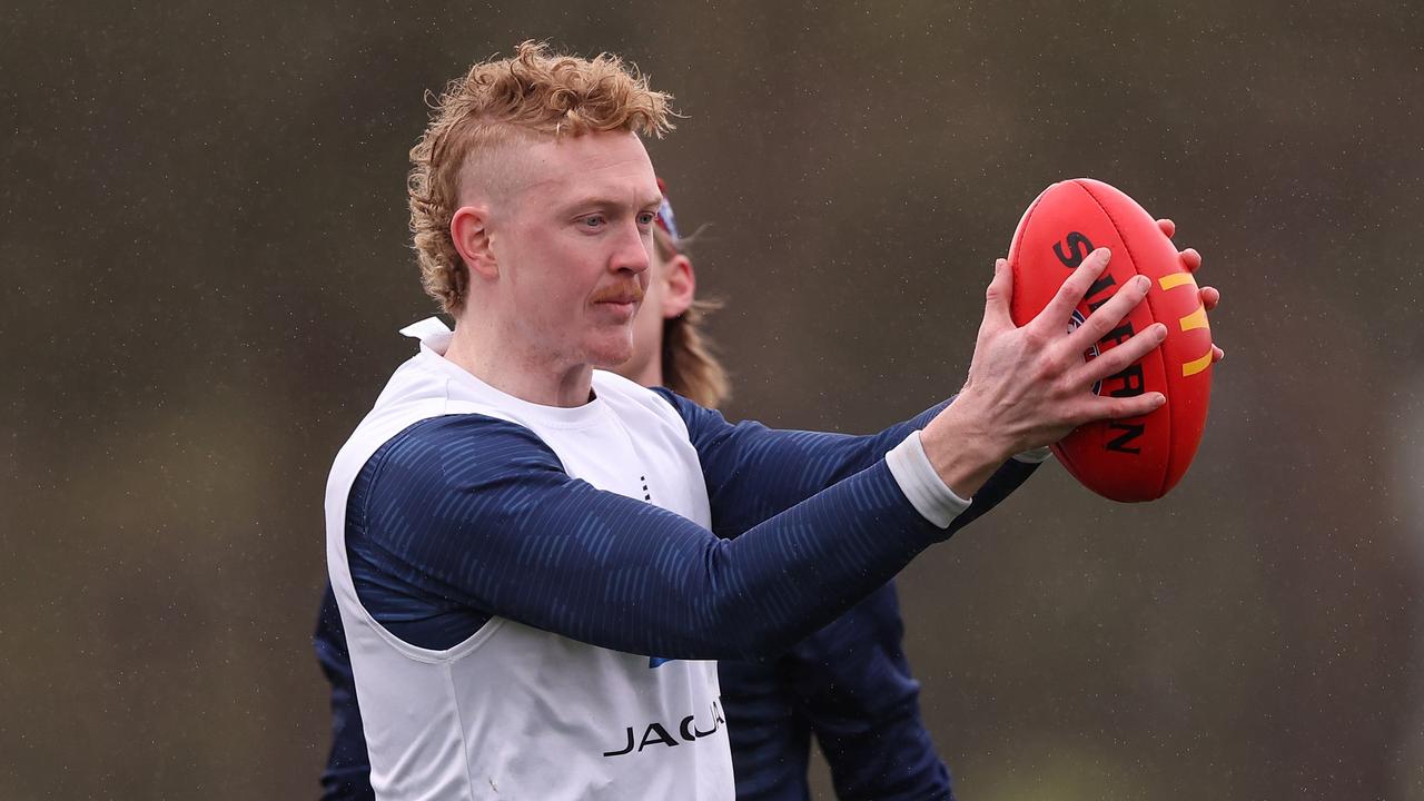 The Demons are hopeful Clayton Oliver will be available next week. Picture: Robert Cianflone/Getty Images