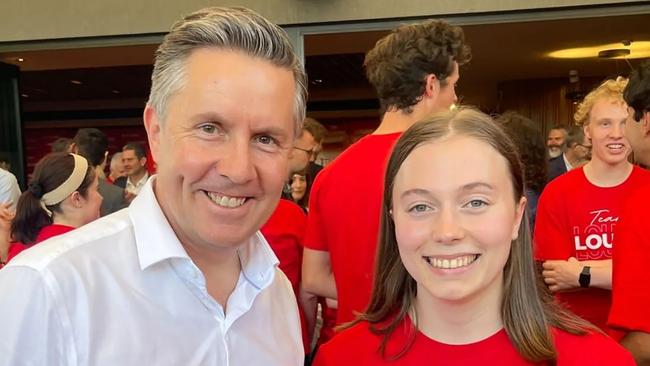It would be a shock win for the SA Young Labor president and Australian Services Union staffer who grew up in Yankalilla. Picture: Instagram