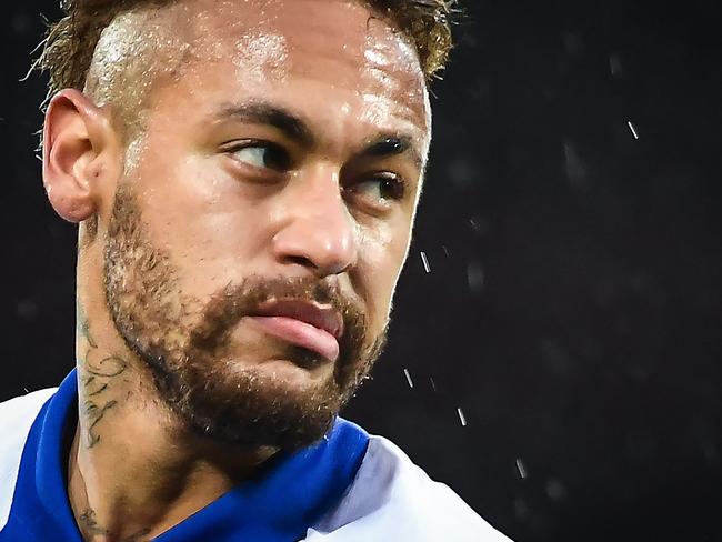 Paris Saint-Germain's Brazilian forward Neymar.