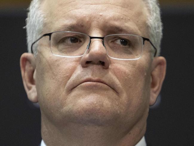 CANBERRA, AUSTRALIA-NCA NewsWire Photos AUGUST 21 2020The Prime Minister Scott Morrison speaks during a press conference in Parliament House, Canberra.Picture: NCA NewsWire /Gary Ramage