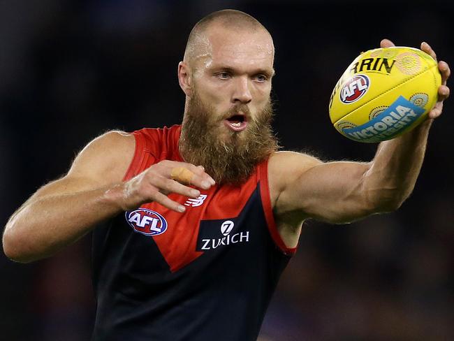 Max Gawn is now on the second line of betting  Pic: Michael Klein