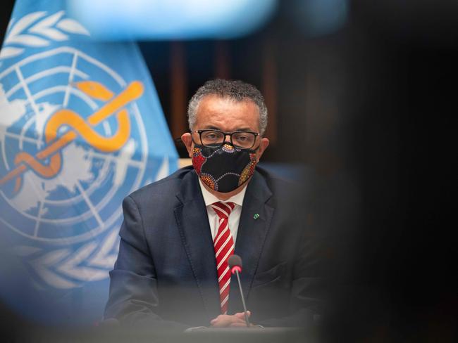 WHO Director-General Tedros Adhanom Ghebreyesus. Picture: WHO