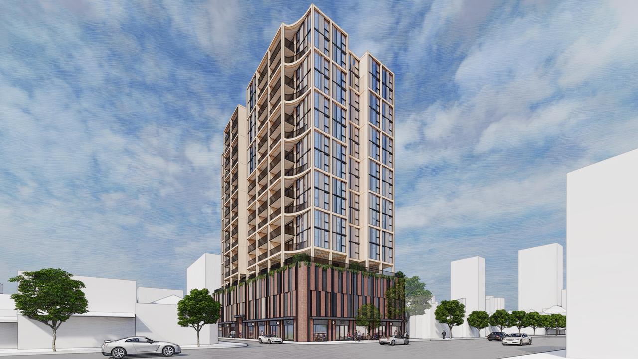 Adelaide identities reveal plan for luxury city housing block