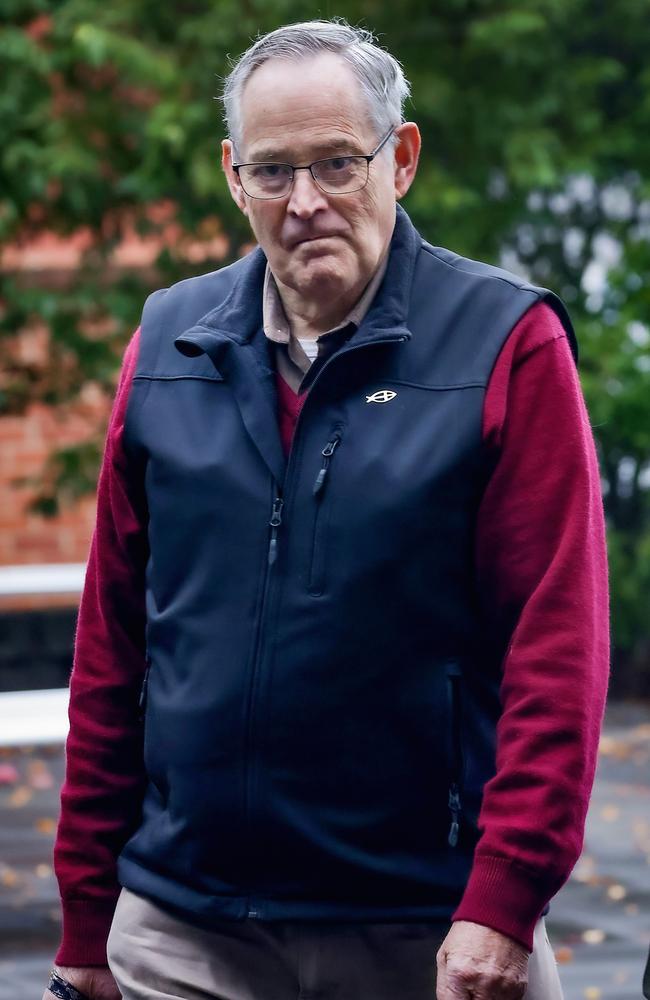 Ian Wilkinson arriving at court on Friday. Picture: Ian Currie