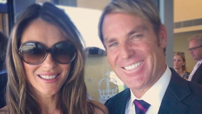 Warne: Liz split rumours 'rubbish'