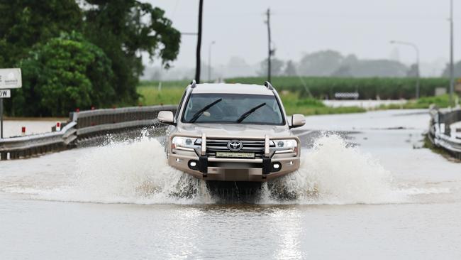 Flash flooding on key routes leads to traffic delays and hazardous driving conditions. File photo. Picture: Brendan Radke