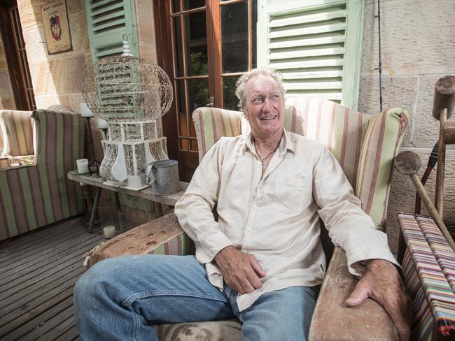 Actor Brian Brown, ahead of his film premiere, "Sweet Country", at his home in Birchgrove on January 13. Picture: Julian Andrews