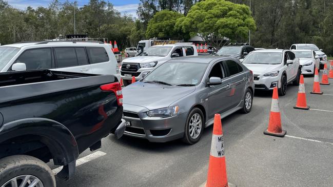 Australians queuing in their cars for PCR tests is now a rare sight.