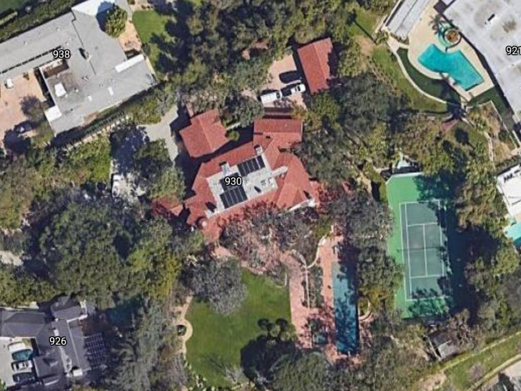 The Spanish style home was purchased by Bezos in 2007. Picture: Google Maps