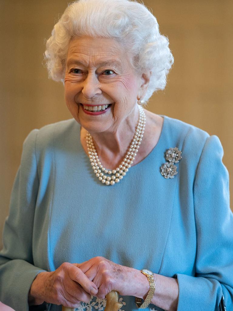 The Queen on February 5, 2022, as she celebrates the start of the Platinum Jubilee. Picture: Joe Giddens / POOL / AFP.