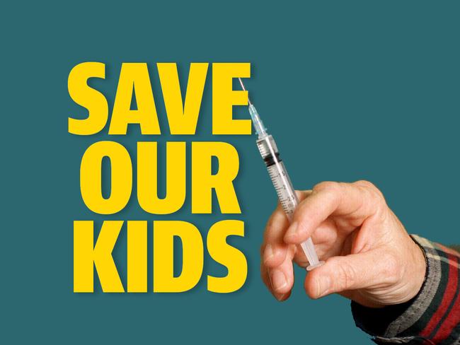 Save Our Kids dinkus suitable for web cropping.