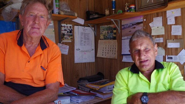 Fred Becker (right) with brother Ron(left) who confirmed his death. Picture: Facebook