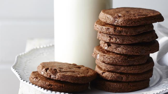 Pick me up: Chocolate shortbread. Picture: Guy Bailey. Styling: Jenn Tolhurst