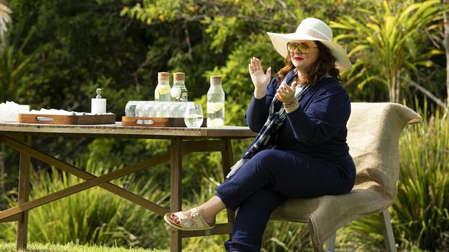 Melissa McCarthy’s teenage daughter Vivienne persuaded her to make the trip to Australia with them. Picture: Vince Valitutti/Hulu