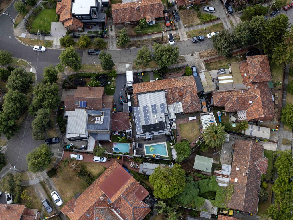 Victoria is projected to fall 71,000 short of the 1.2 million housing target. Picture: Sarah Matray