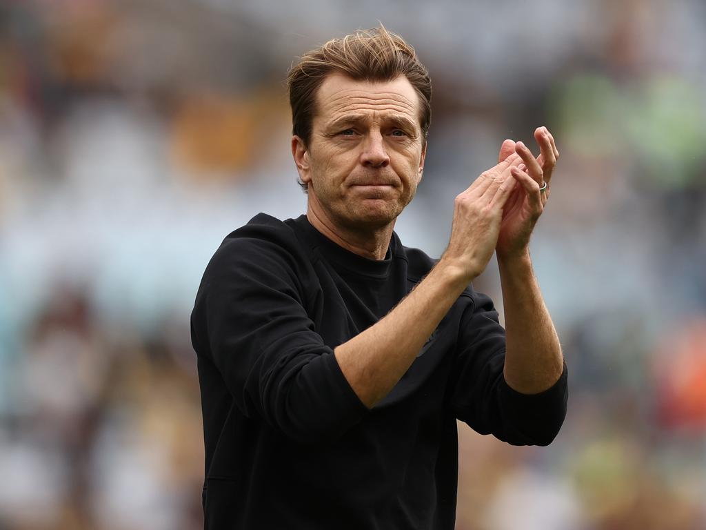 Matildas coach Tony Gustavsson. has promised ‘high-octane’ performances from his team at the Asian Cup. Picture: Cameron Spencer/Getty Images