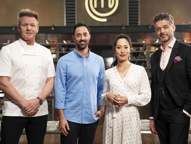 Gordon Ramsay helped launch MasterChef Australia: Back To Win. Picture: Channel 10