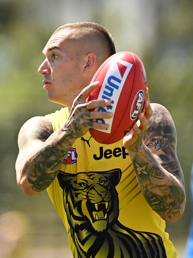 Richmond champion Dustin Martin.