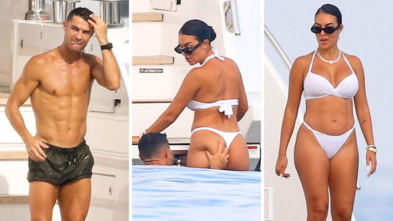 Cristiano Ronaldo gets handsy on luxurious vacation with girlfriend