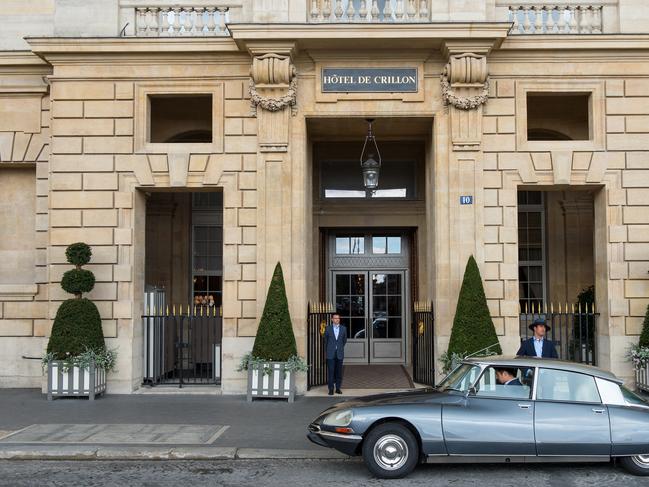Hotel de Crillon Paris. Facade with citroenPhoto - suppliedEscape 19 March 2023
