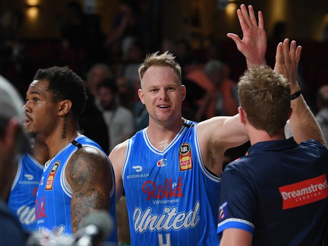 All smiles at Melbourne United. Picture: Mark Brake/Getty Images