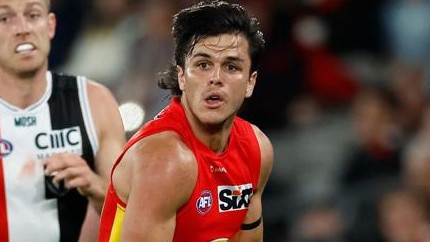 Former Gold Coast and now Carlton wingman Elijah Hollands has received a two-week ban from the AFL after pleading guilty to cocaine possession. Picture: Michael Willson / Getty Images